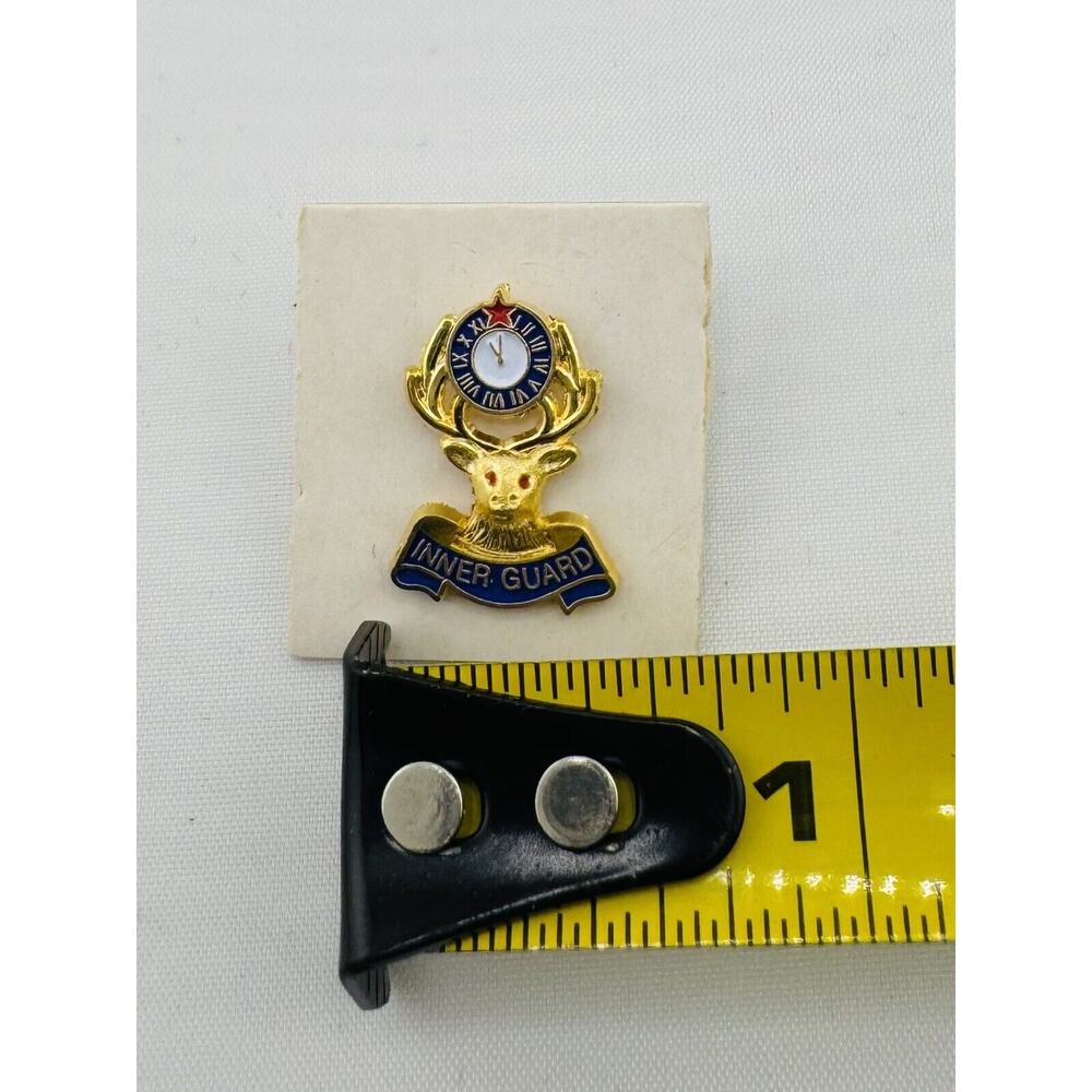 Elks Lodge Lapel Pin Inner Guard Benevolent and Protective Order of Elks IOB - Picture 5 of 6